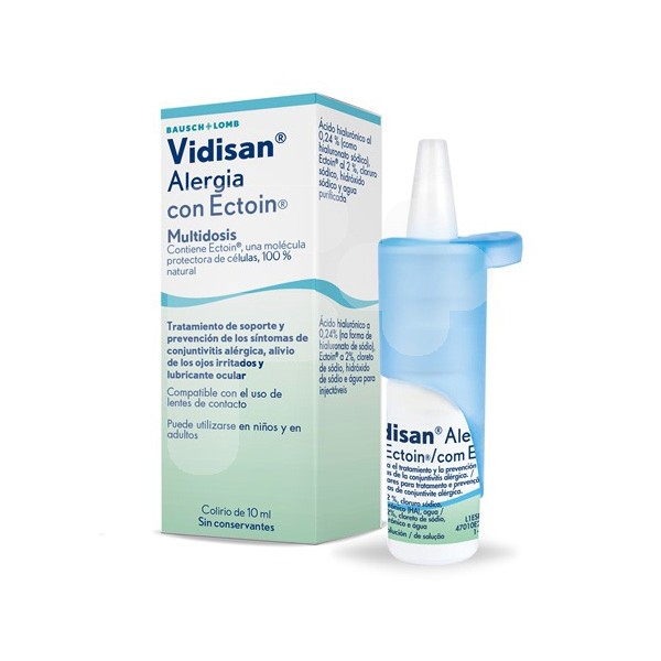 Vidisan Alergia con Ectoin multidosis 10ml