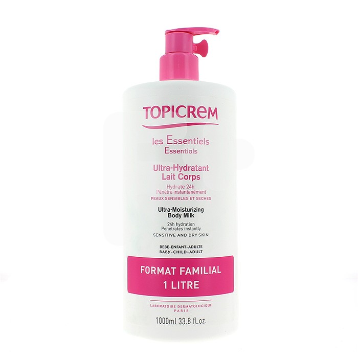 Topicrem Ultra Hidratante Leche corporal 1000ml