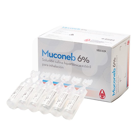 Muconeb 6% solucion salina 4 ml x 30 mondos