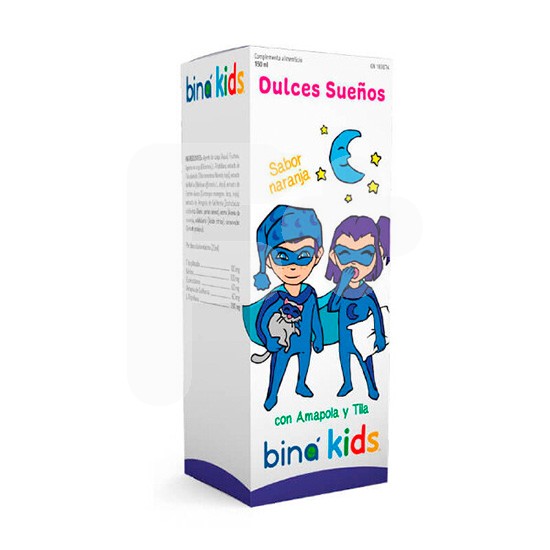 BINA KIDS DULCES SUEÑOS JARABE 150 ML