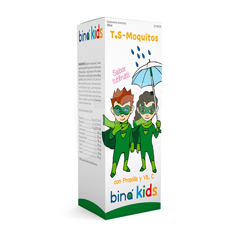 Bina Kids Tos seca moquitos jarabe 150ml