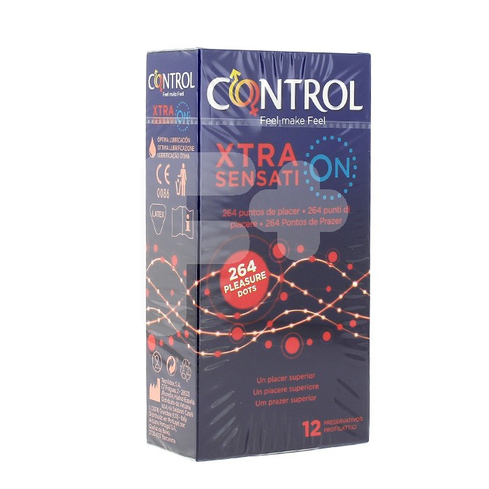 Control preservativo Xtra Sensation 12u