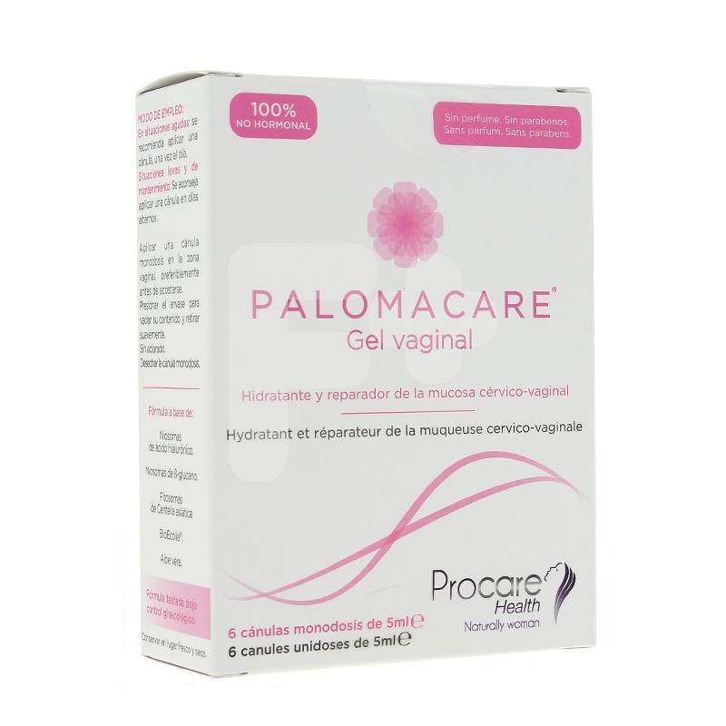 PALOMACARE GEL VAGINAL 6 CANULAS X 5 ML