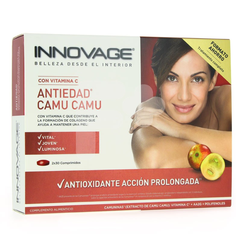 Aquilea Innovage antiedad camu duplo 2x30 cápsulas