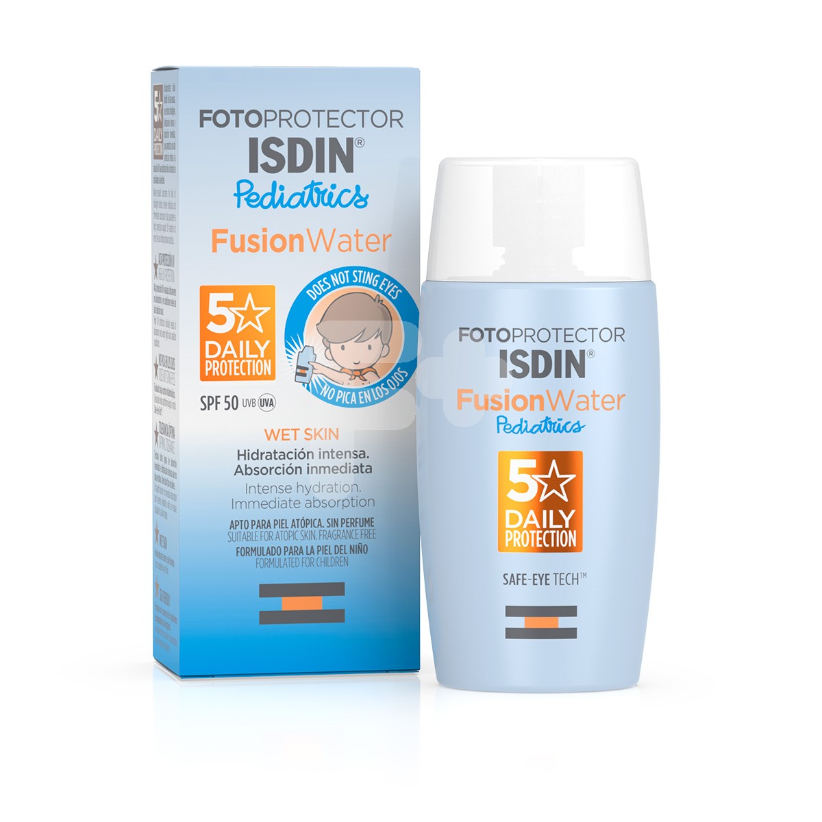 Isdin fotoprotector pediatrics fusion water 50+ 50ml