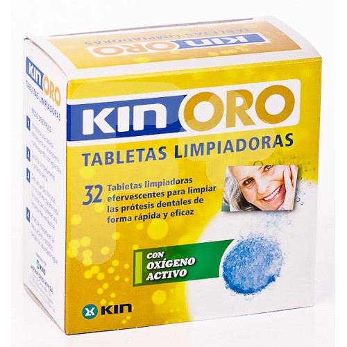 KIN ORO TABLETAS LIMPIADORAS 30 UDS.