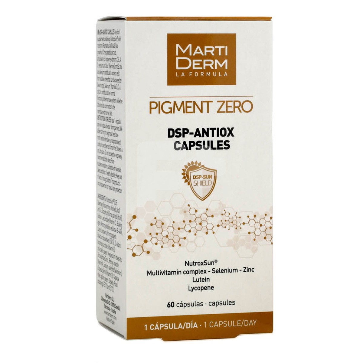 MartiDerm Pigment Zero DSP Antiox  60 cápsulas