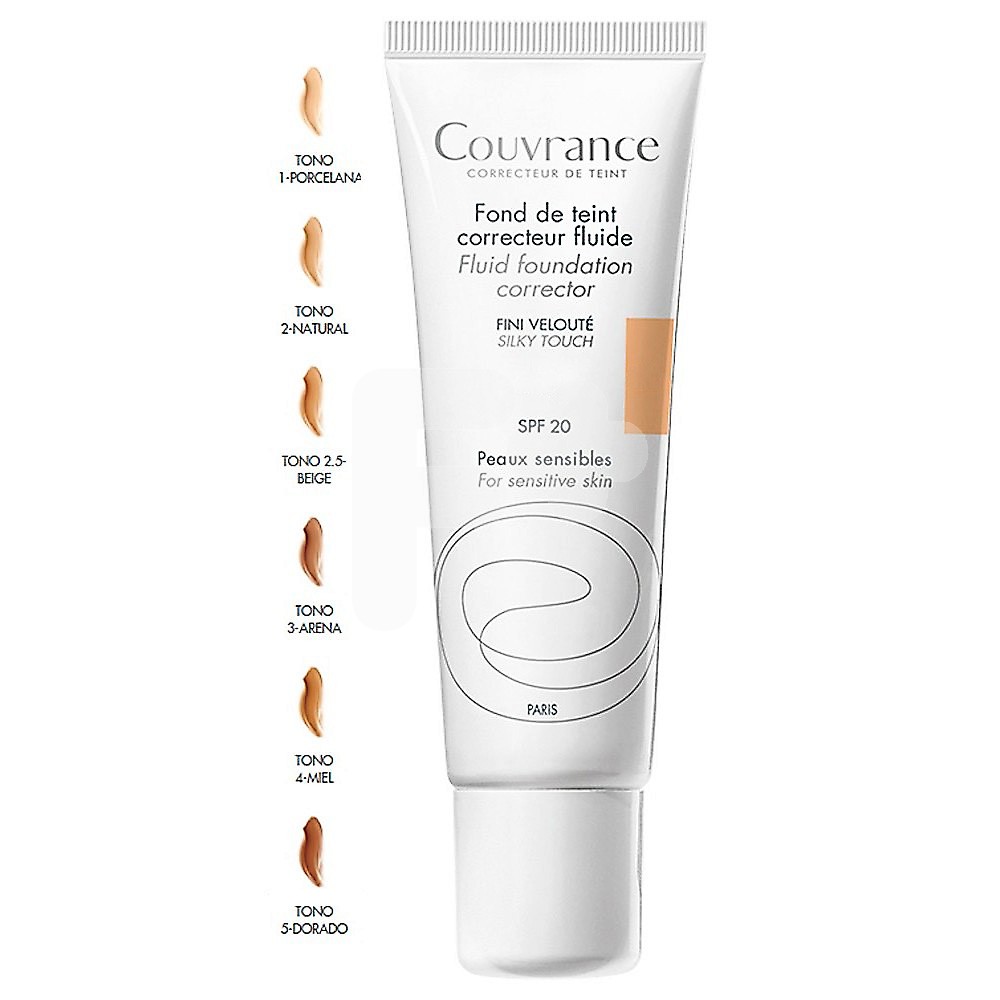 Avene couvrance fluido porcelana 30ml