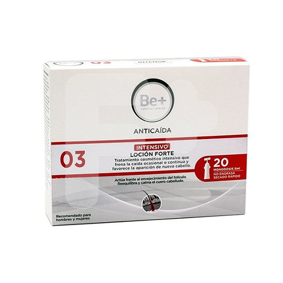 Be+ anticaída loción forte 20 x 5ml Be+ anticaída loción forte 20 x 5ml
