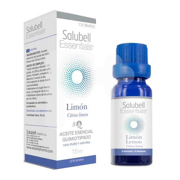 Salubell Aceite esencial oral limon 15ml