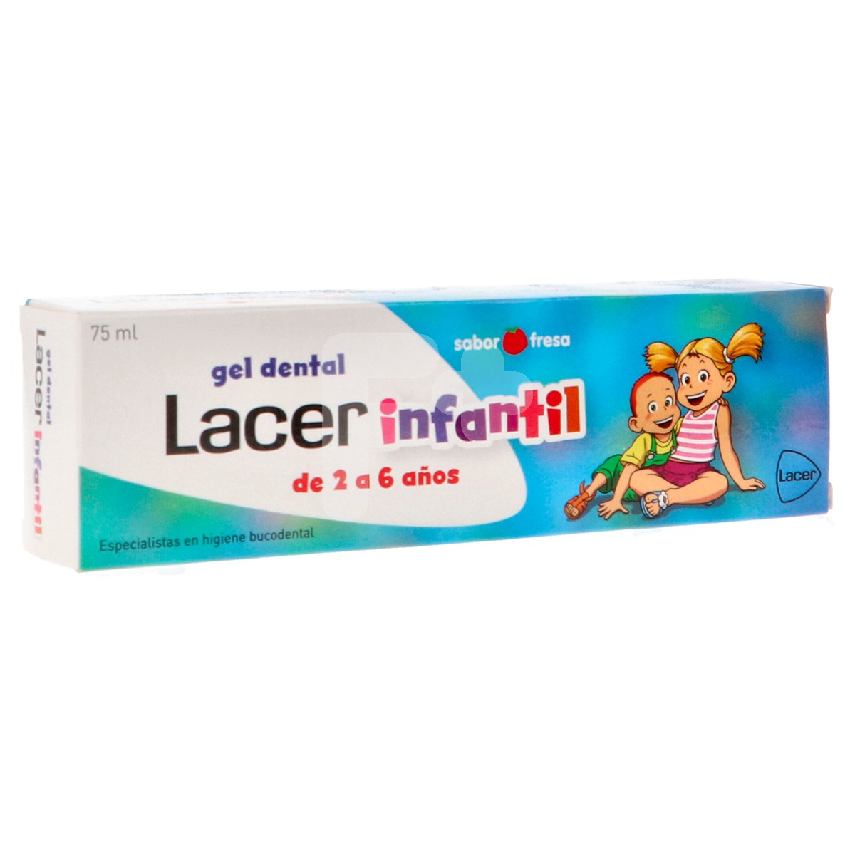 Lacer Gel dental infantil fresa 75ml