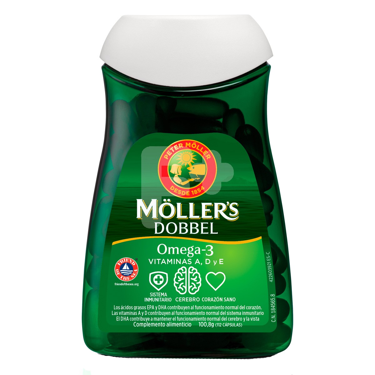 Moller's dobble 112 cápsulas