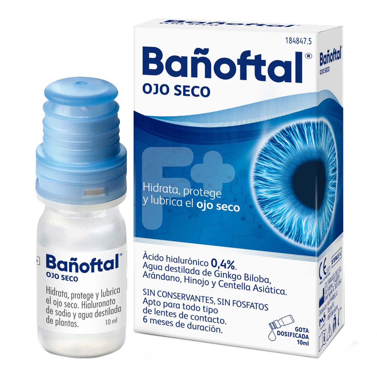 Bañoftal ojo seco multidosis 0,4% 10ml