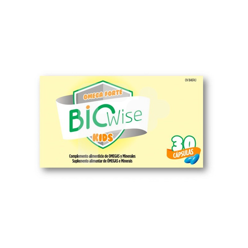 Omega forte masticable kids 30 cápsulas masticables Omega forte masticable kids 30 cápsulas masticables