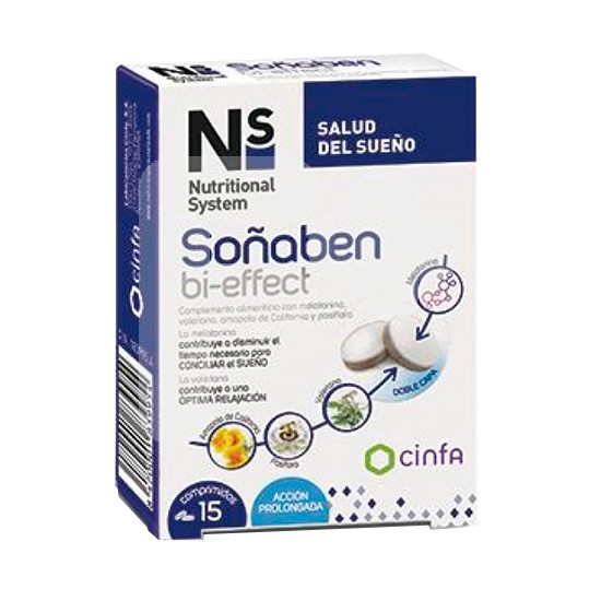 N+S soñaben bi-effect 15 comprimidos