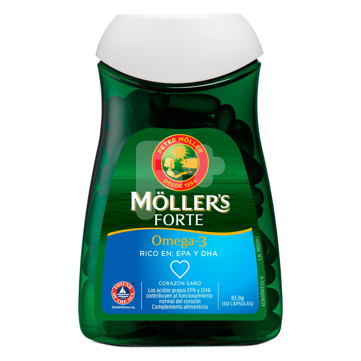 Moller's forte 60 cápsulas