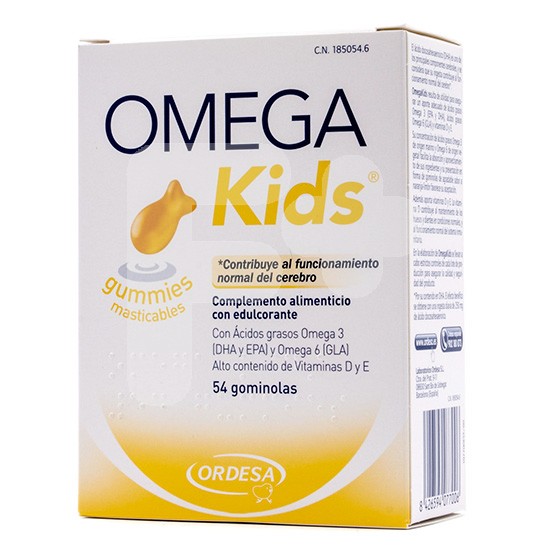 Ordesa Omega kids gummies 54 gominolas