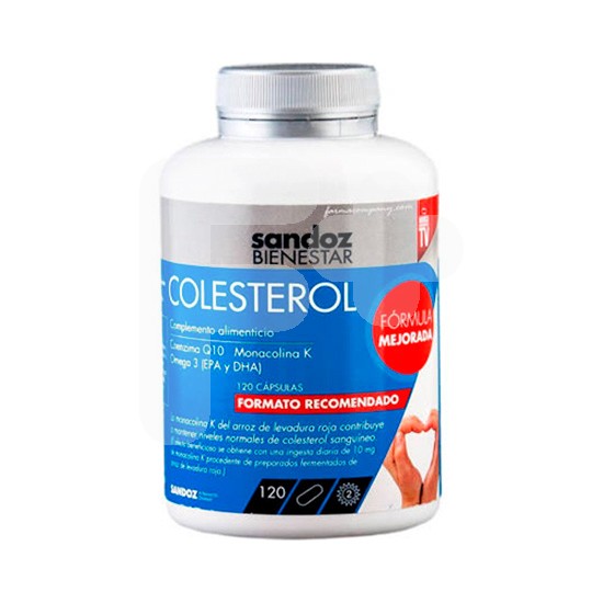 Sandoz Bienestar Colesterol bote 120 cápsulas