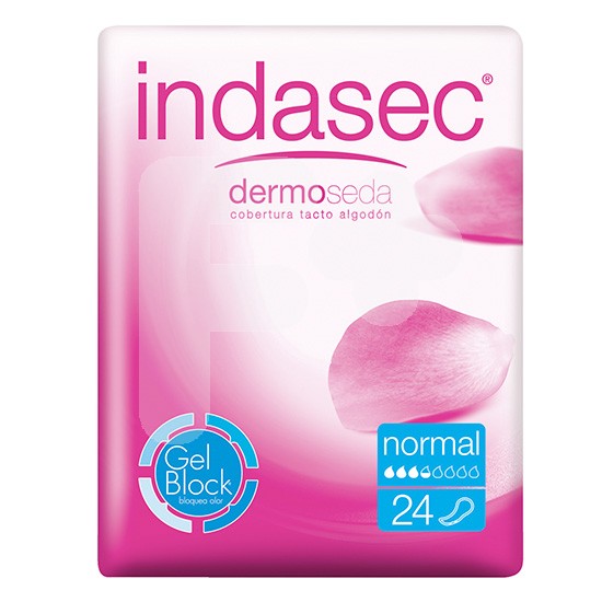 Indasec dermoseda normal 24 compresas