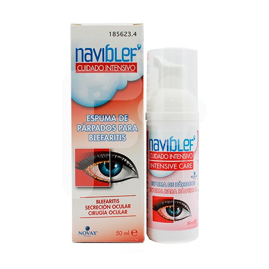 Naviblef espuma limp parpado intens 50 ml