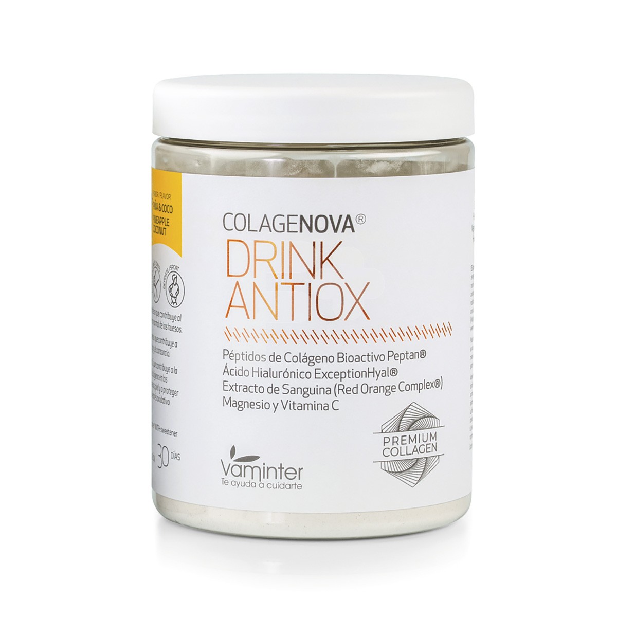 Colagenova antiox drink piña-coco 420 gr