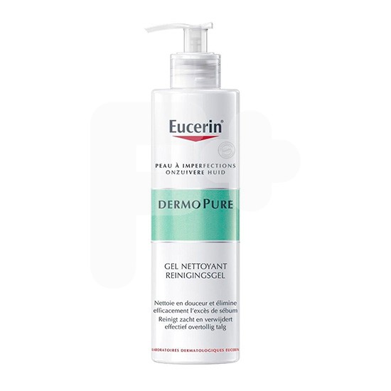 Eucerin dermopure gel limpiador 400ml