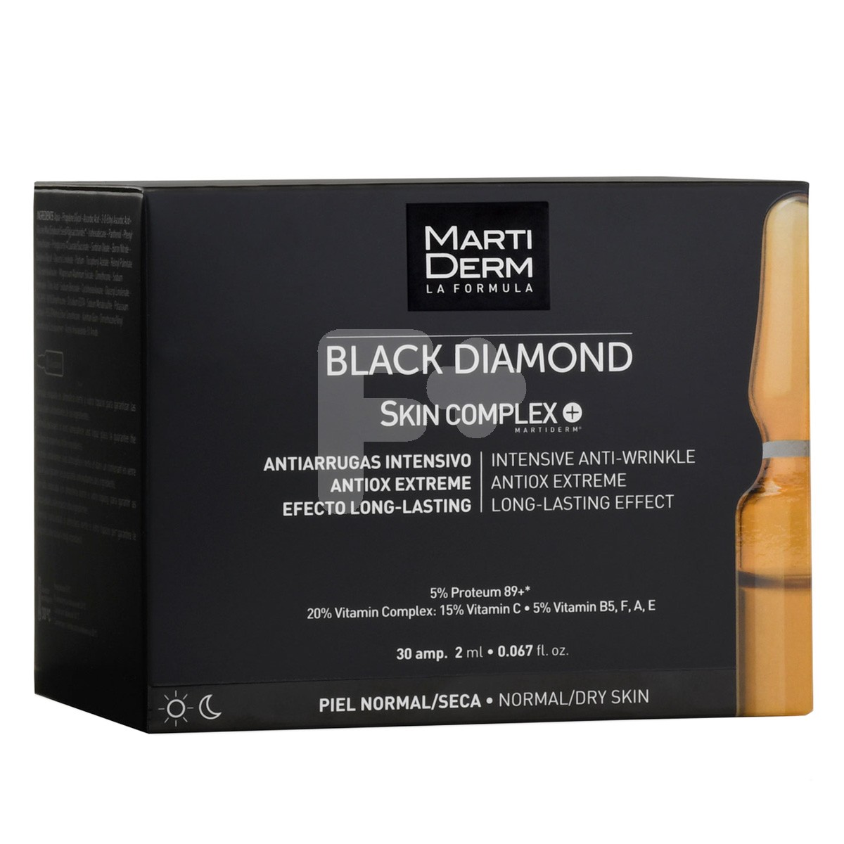 MartiDerm Black Diamond Skin Complex Advanced 30 ampollas