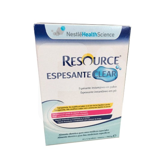 Resource espesante clear neutro 24sobres