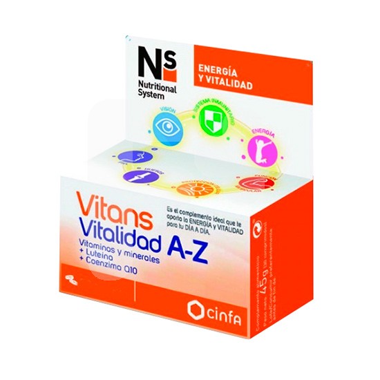 N+S vitans vitalidad a-z 100 comprimidos