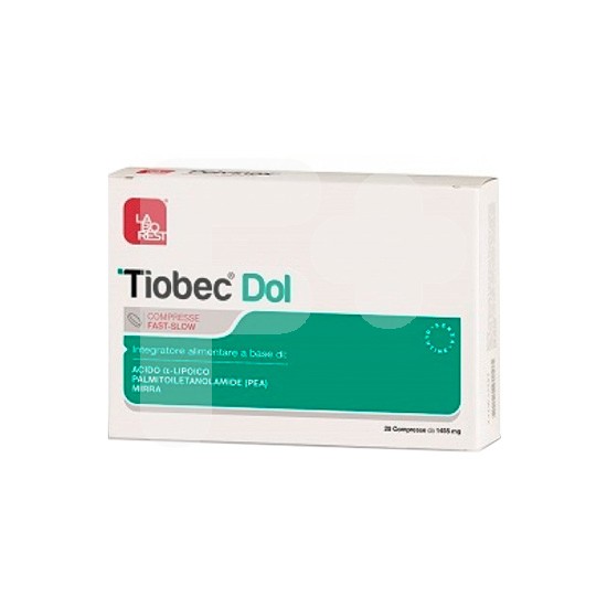 Tiobec dol 20 comprimidos