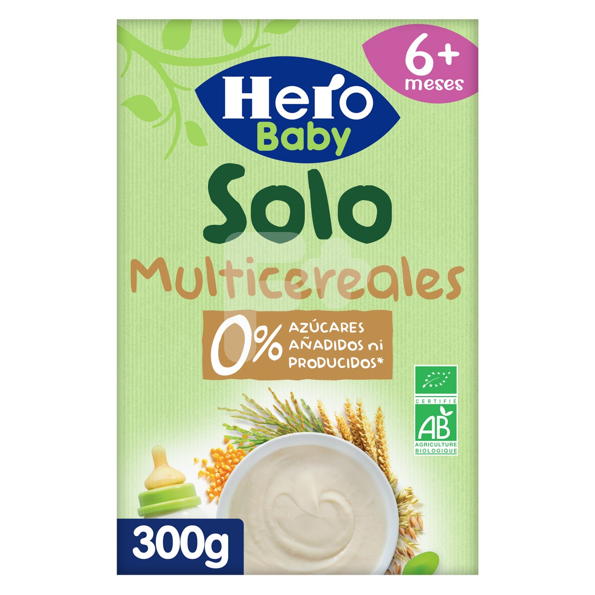 Hero Baby Solo ecológico multicereales 300g