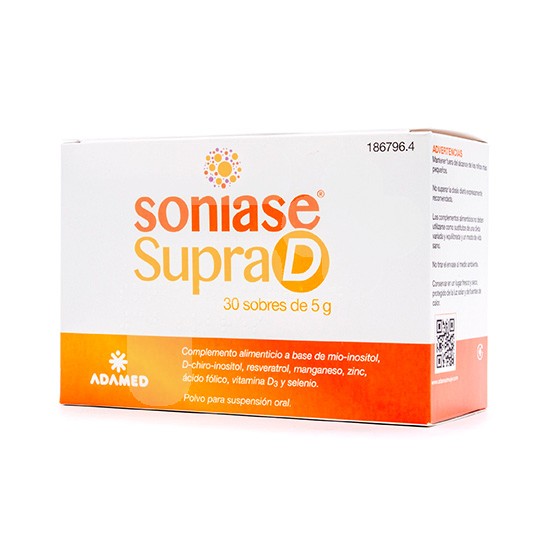 Soniase supra-D 30 sobres