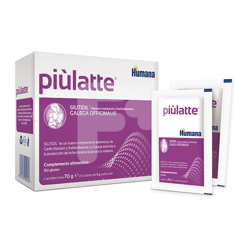 Humana Piulatte 14 sobres 5gr.