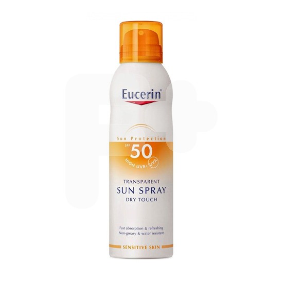 Eucerin Solar corporal dry spray transparente SPF50 200ml

