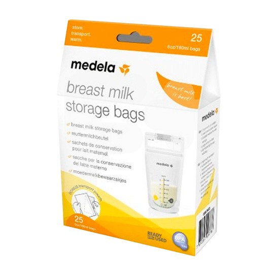 Medela bolsas para leche materna 25u