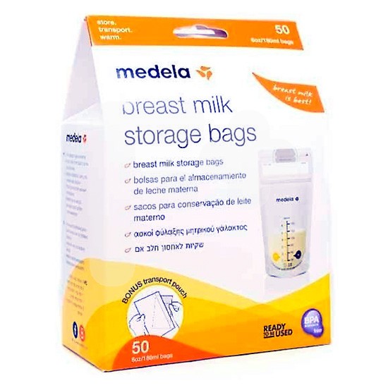 Medela bolsas para leche materna 50u