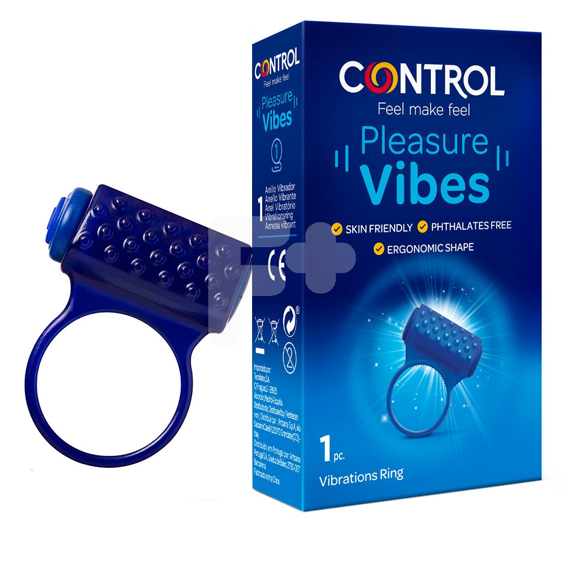 Control Pleasure anillo vibrador vibes