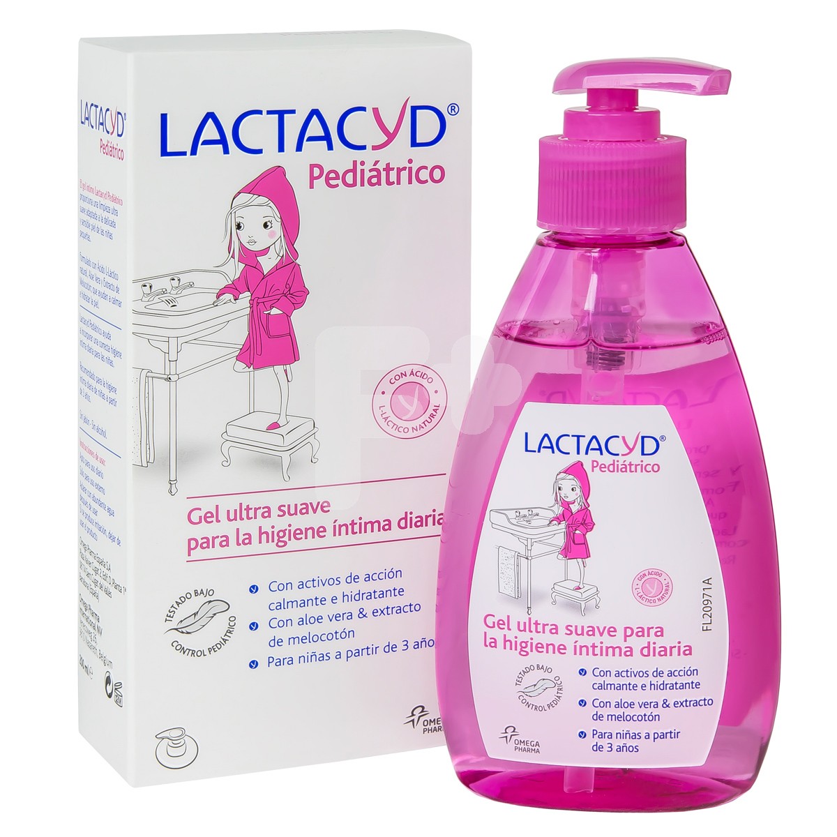 Lactacyd pediátrico gel íntimo 200ml