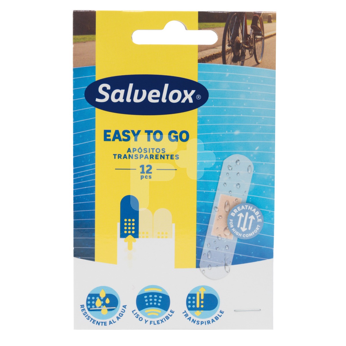 Salvelox easy to go transparente 12uds