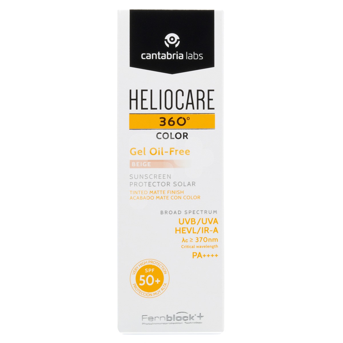 Heliocare 360º color gel oil free beige