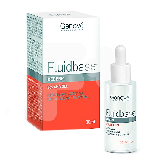 Genove Fluidbase rederm 8% aha gel 30ml