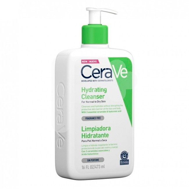 Cerave limpiadora hidratante 473ml