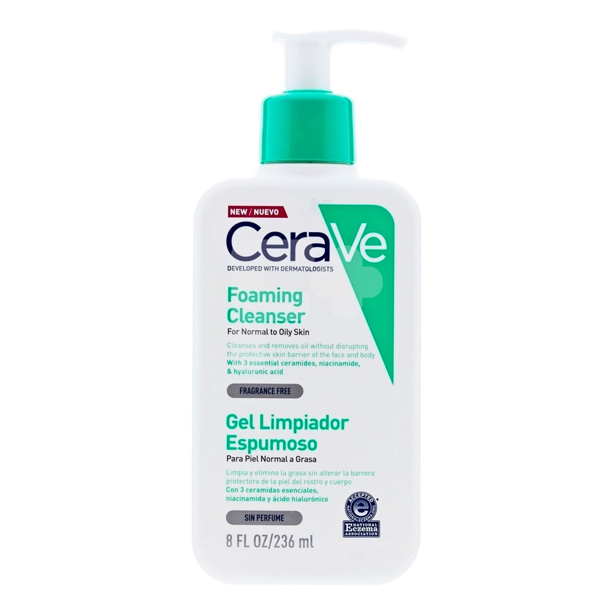 Cerave gel limpiador espumoso 236ml