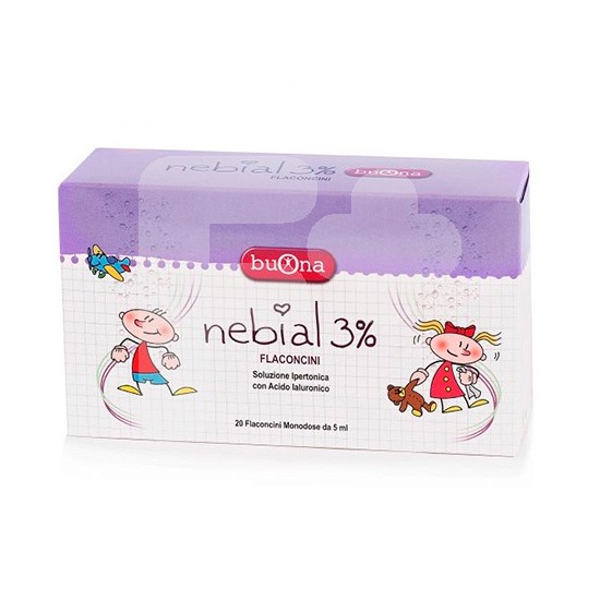 Nebianax 3% limpieza nasal 20 viales