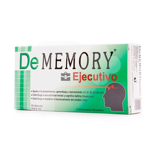 De memory ejecutivo 30 cápsulas