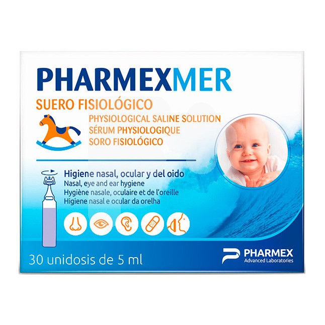 Pharmexmer suero fisiológico 30 unidosis