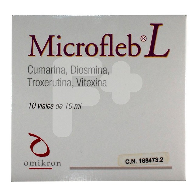 Microfleb l 10 viales 10ml