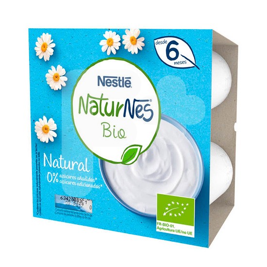 Nestlé Natunes bio natural 4x90g