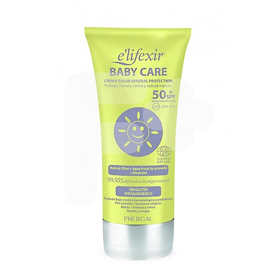 Elifexir baby care crema spf50+ 100ml