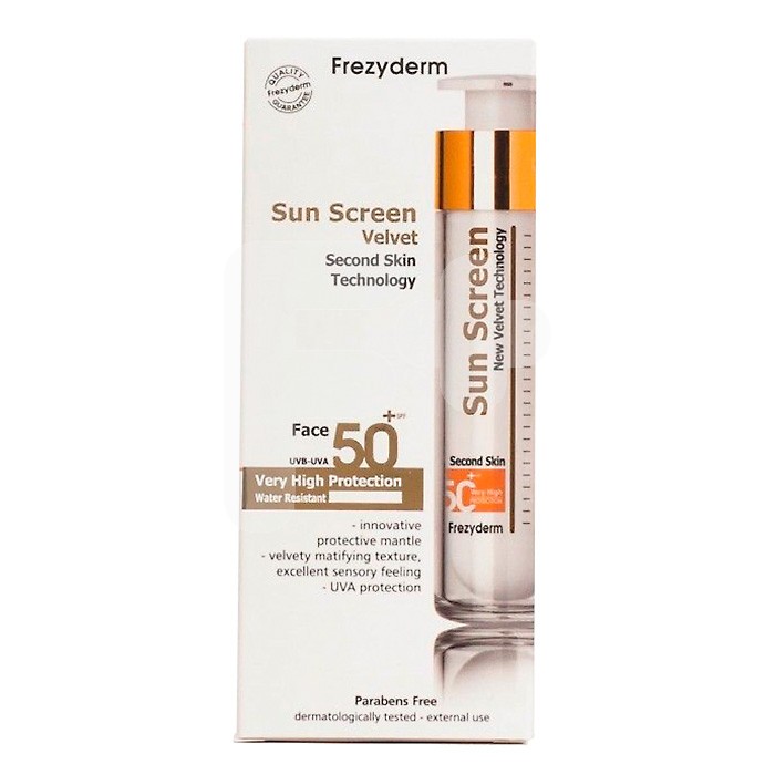 Velvet sunscreen facial 50+ 50ml